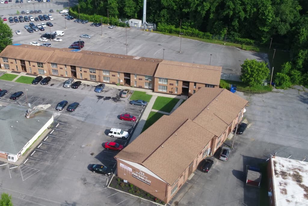 JSB Apartments Aerial view